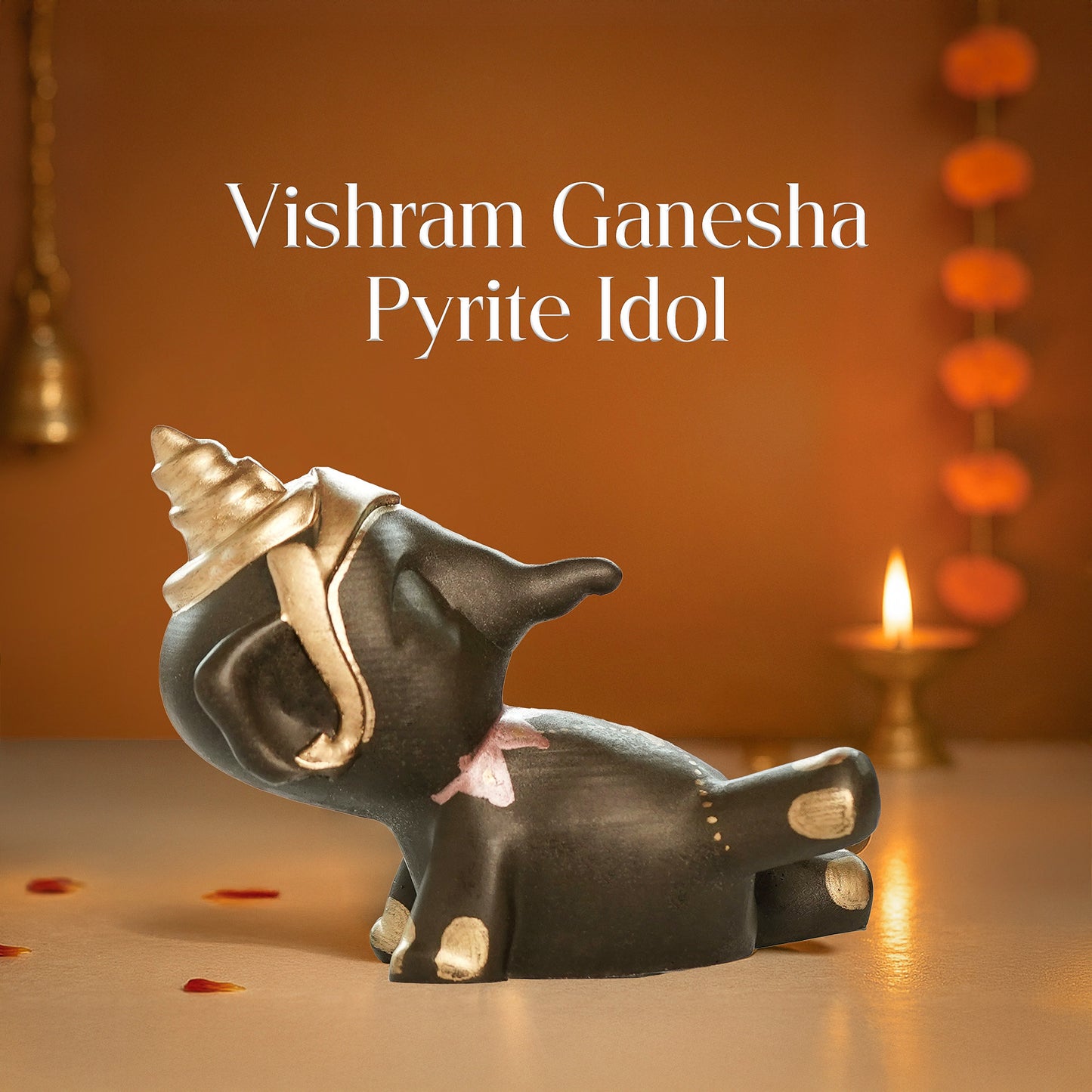 Pyrite Vishram Ganesha Diwali Combo
