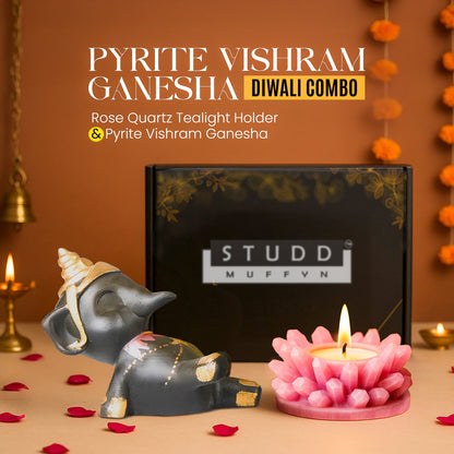 Pyrite Vishram Ganesha Diwali Combo