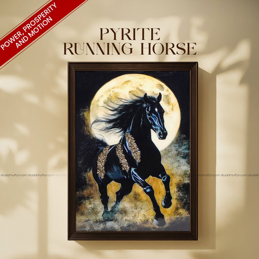 Pyrite Running Horse By Studd Muffyn