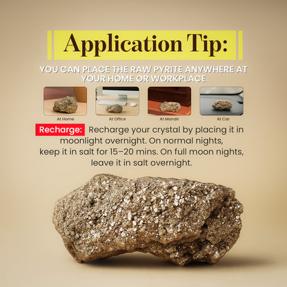 Raw Pyrite Geode Stone