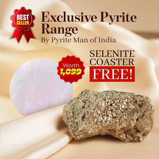 Raw Pyrite Geode Stone