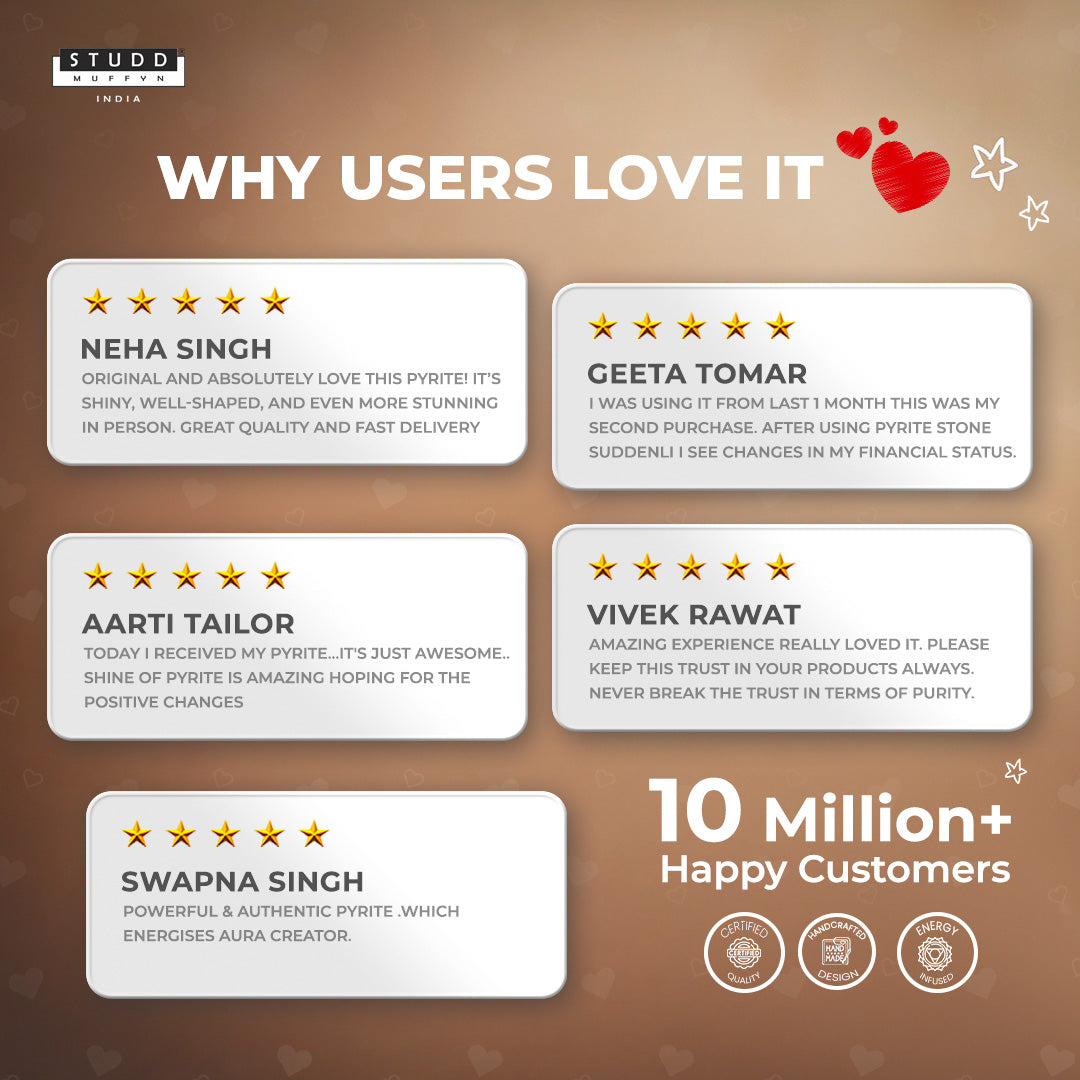 Raw Pyrite Geode Stone [ 30-50gms ]