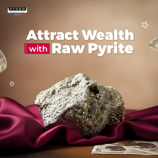 Raw Pyrite Geode Stone [ 30-50gms ]