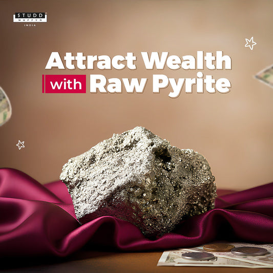 Raw Pyrite Geode Stone [ 30-50gms ]