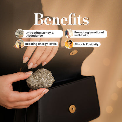 Raw Pyrite Pocket Geode