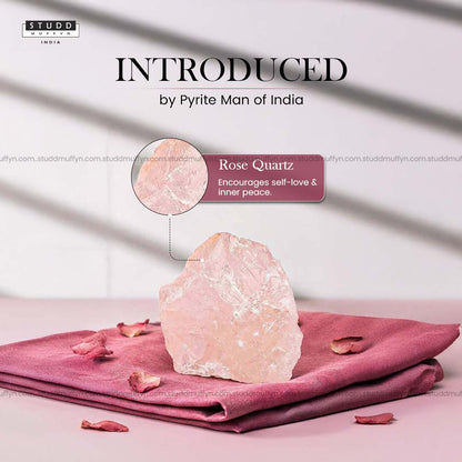 Raw Rose Quartz Geode ( 30-50 gms )