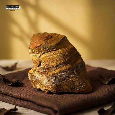 Raw Tiger Eye Geode ( 30-50 gms )