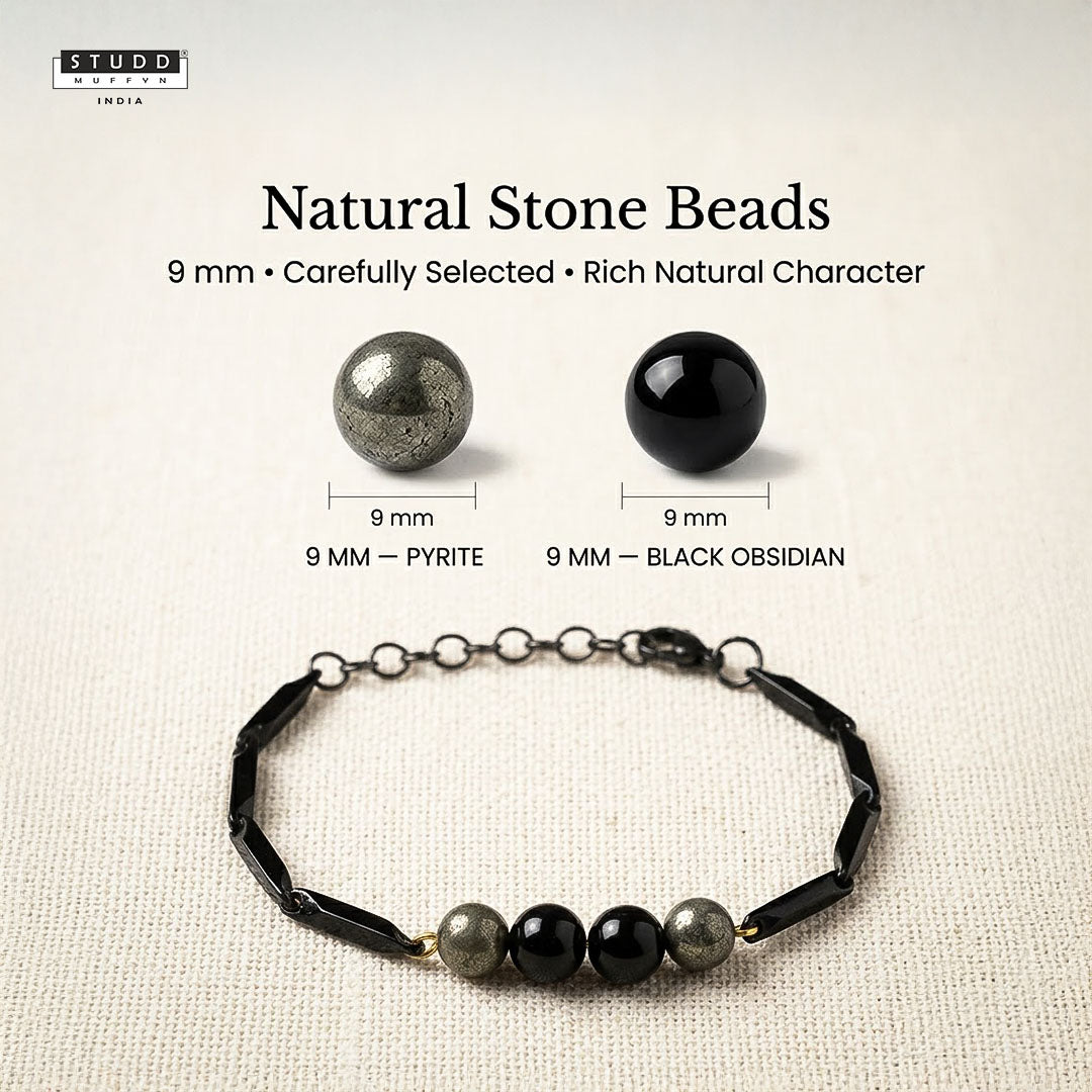 Riche Rich Black Rice Bracelet