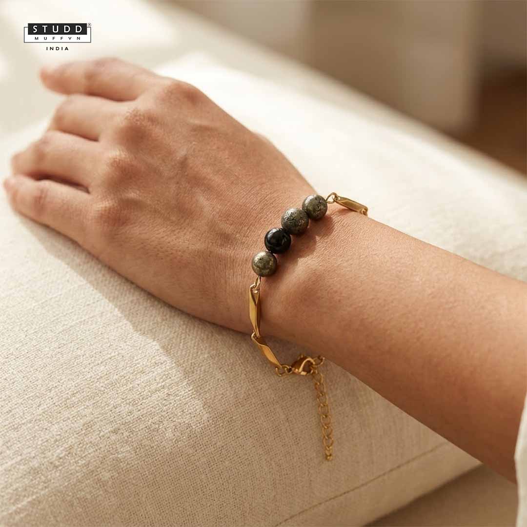 Richie Rich Rice 24K Gold-Toned Chain Bracelet