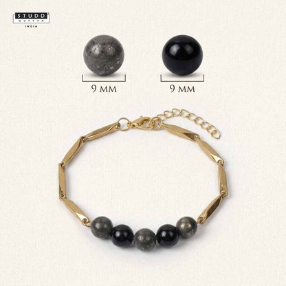 Richie Rich Rice 24K Gold-Toned Chain Bracelet
