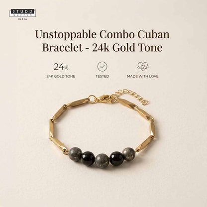 Richie Rich Rice 24K Gold-Toned Chain Bracelet