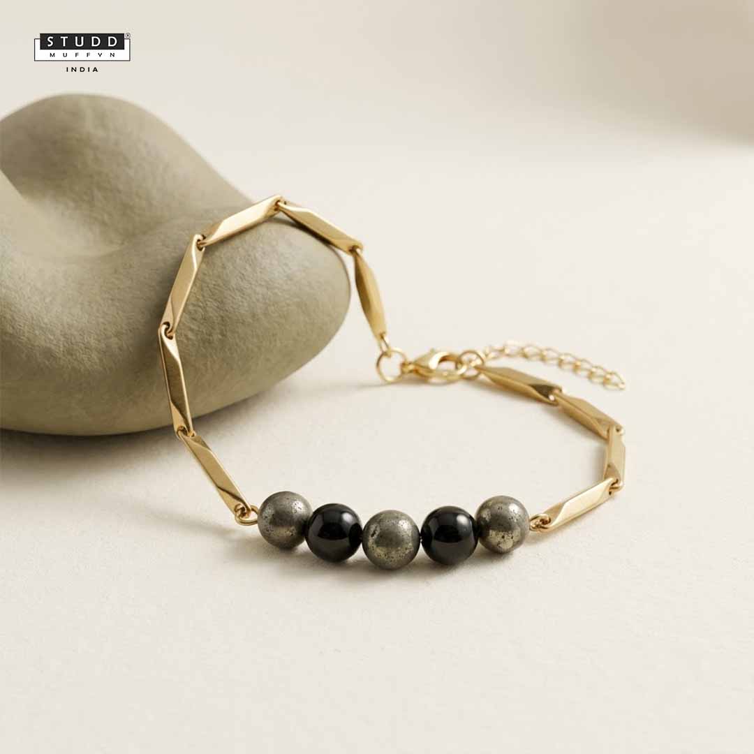 Richie Rich Rice 24K Gold-Toned Chain Bracelet