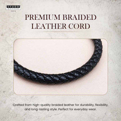 Richie Rich Stretchable Leather Bracelet