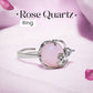 Rose Quartz Ring