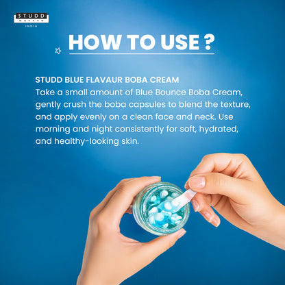Studd Muffyn BLUE BOUNCE BOBA CREAM [ Pack of 2 ]