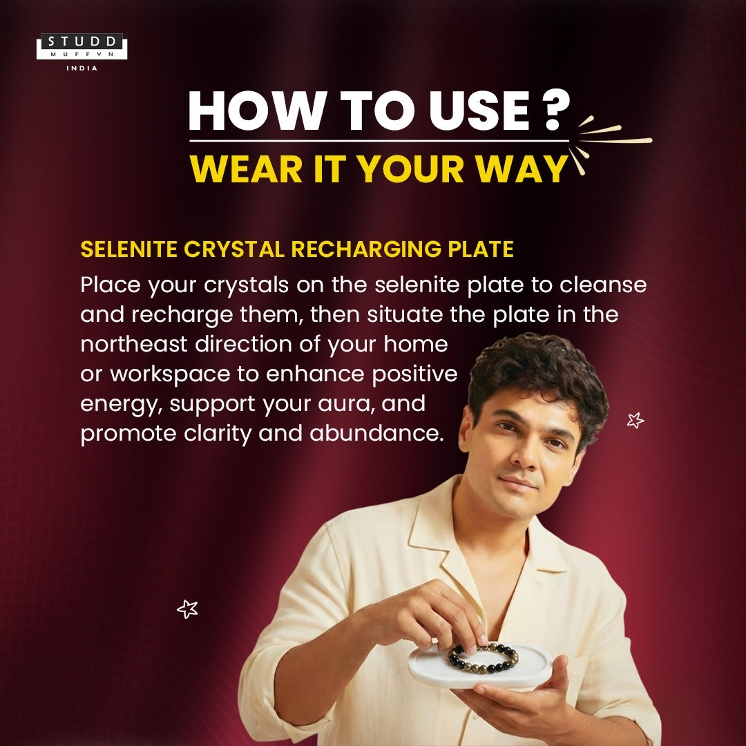 Selenite Crystal Recharging Plate