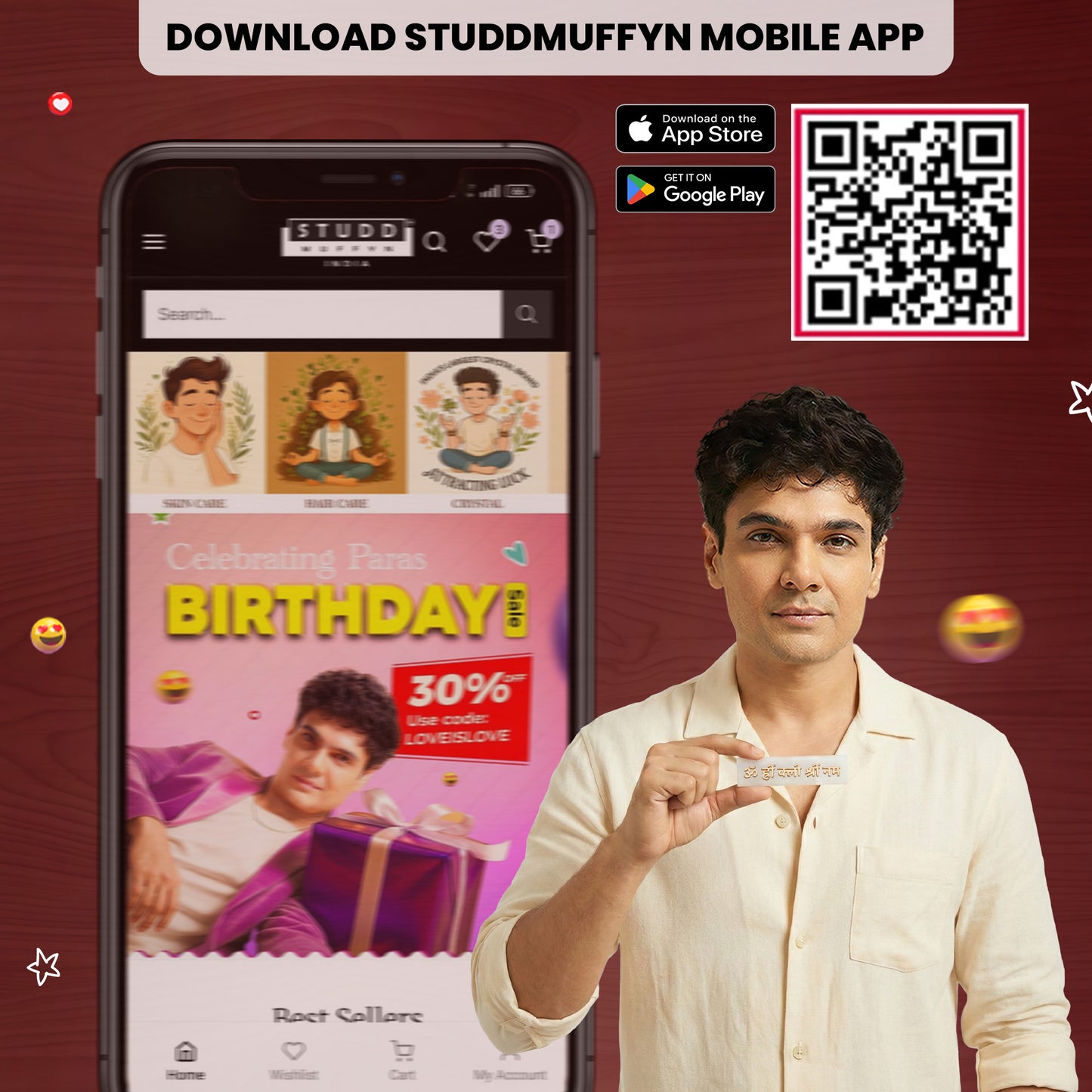 Selenite Gupt Mantra Recharging Block