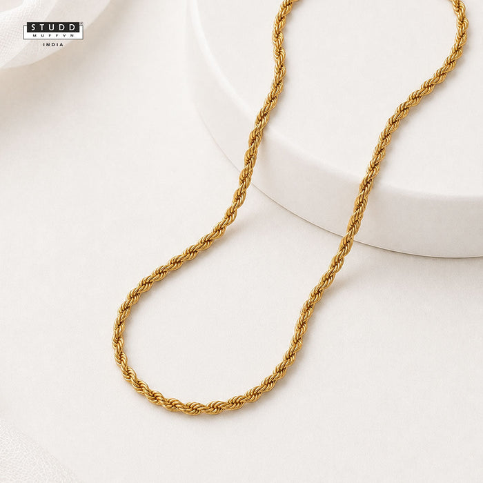 Signature Gold-Toned Rope Chain