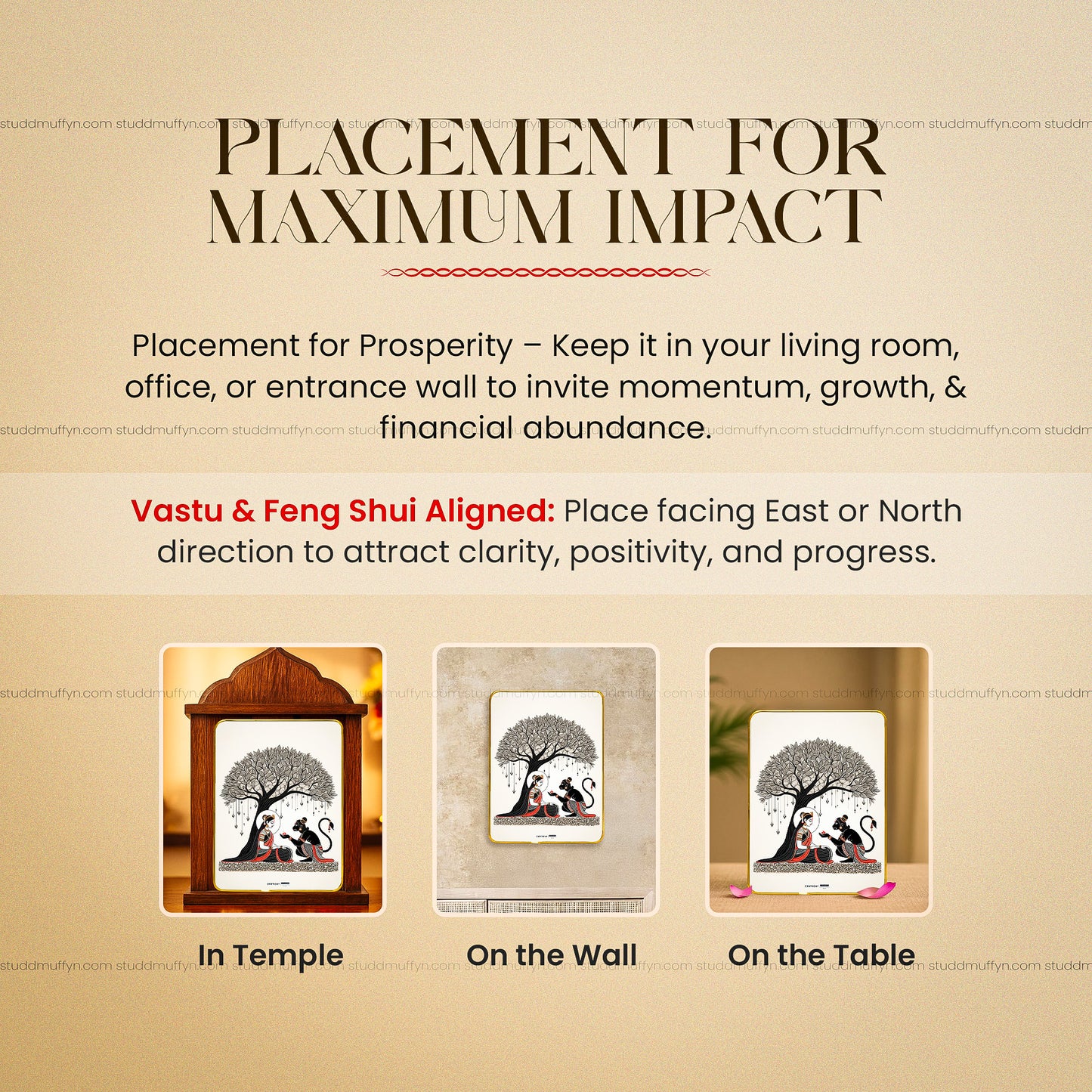 Sita-Hanumana Ashok Vatika Pyrite Plate