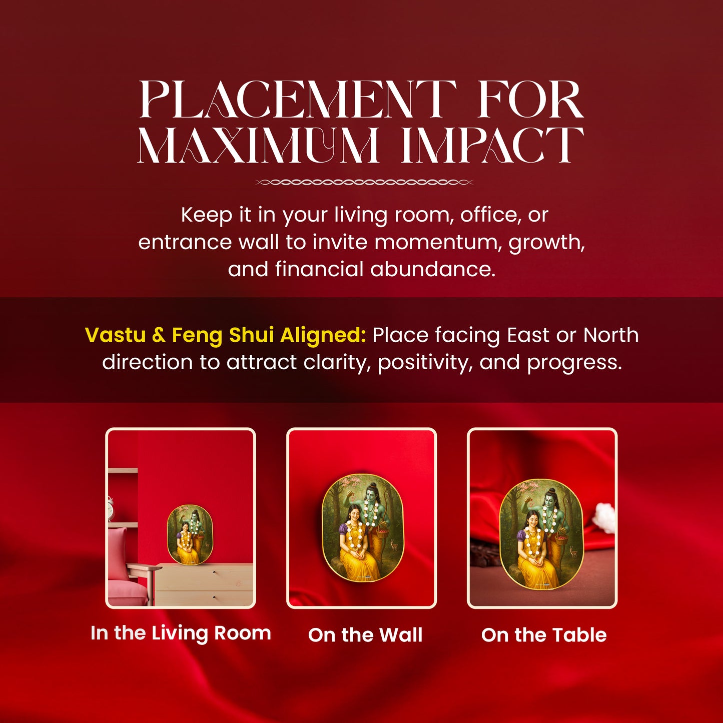 Sita Ram Rose Quartz Plate [ Rounded Rectangle ]