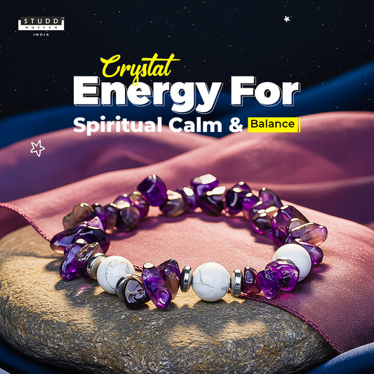 Spiritual Peace Crystal Chips Bracelet