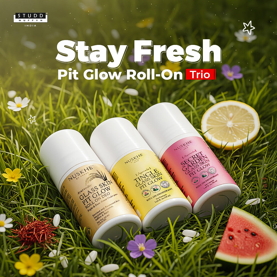 Summer Essential | Pit Glow Roll On Deo Combo (Pack of 3)