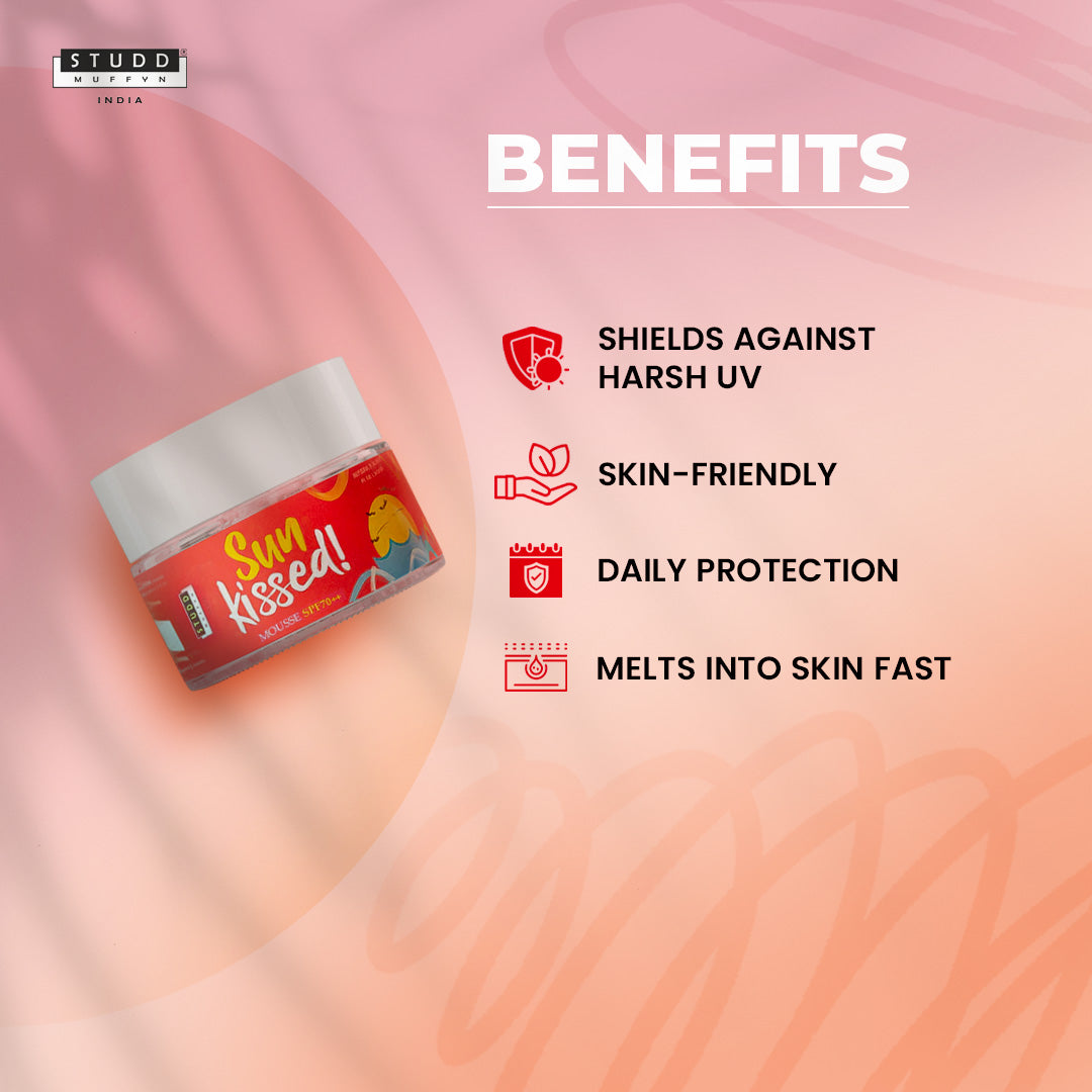 Sun Kissed Mousse | Bubblegum Blast | SPF70++ [Pack of 2]