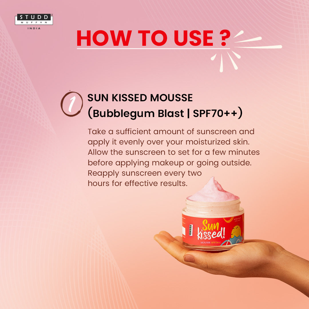 Sun Kissed Mousse | Bubblegum Blast | SPF70++