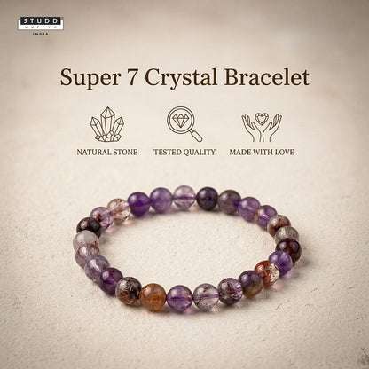 Super 7 Crystal Bracelet – The Melody Stone