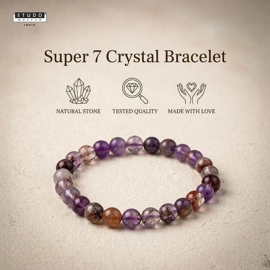 Super 7 Crystal Bracelet – The Melody Stone