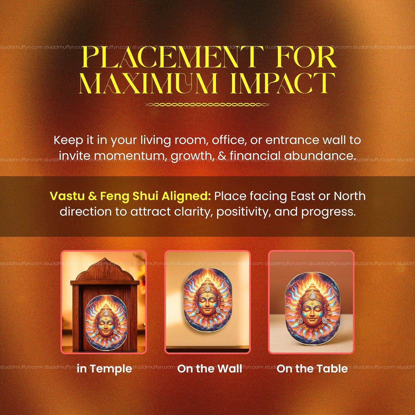 Surya Oorja Pyrite Plate [Capsule Frame]