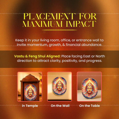 Surya Oorja Pyrite Plate [Capsule Frame]