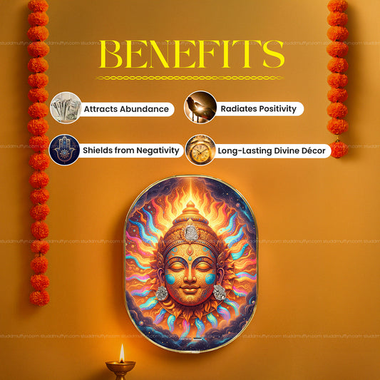 Surya Oorja Pyrite Plate [Capsule Frame]