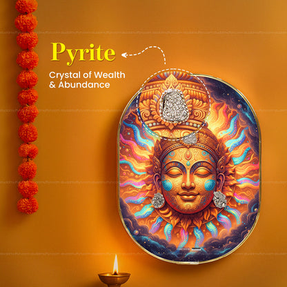 Surya Oorja Pyrite Plate [Capsule Frame]