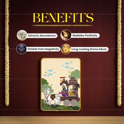 The Chariot of Dharma Pyrite Plate