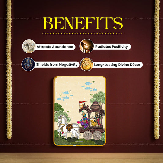 The Chariot of Dharma Pyrite Plate