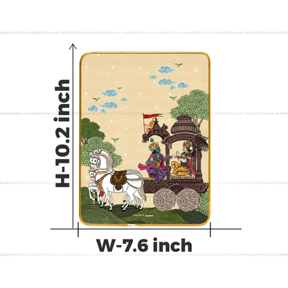 The Chariot of Dharma Pyrite Plate