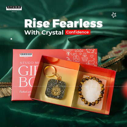 Tiger Eye Bracelet Crystal Combo