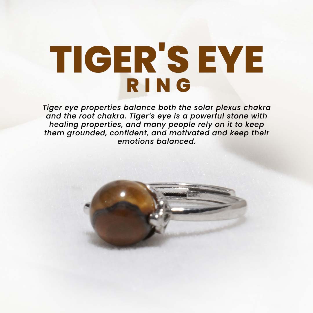 Tiger Eye Ring