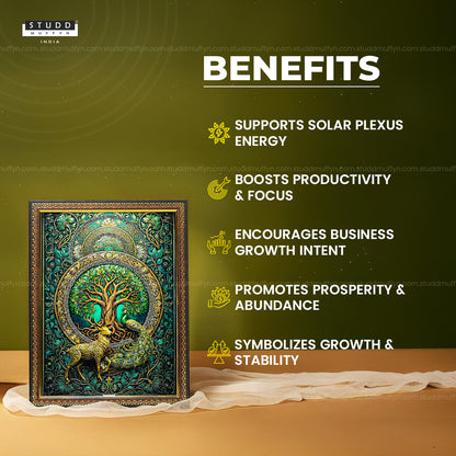 Vastu Powered Kalpavriksha Pyrite Frame