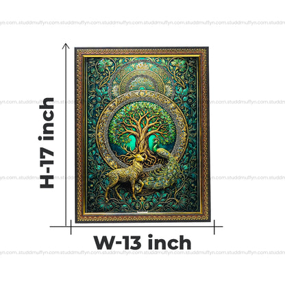 Vastu Powered Kalpavriksha Pyrite Frame