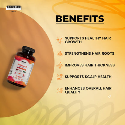 Trishakti hair capsule benefits: healthy growth, stronger roots, thickness, scalp health
