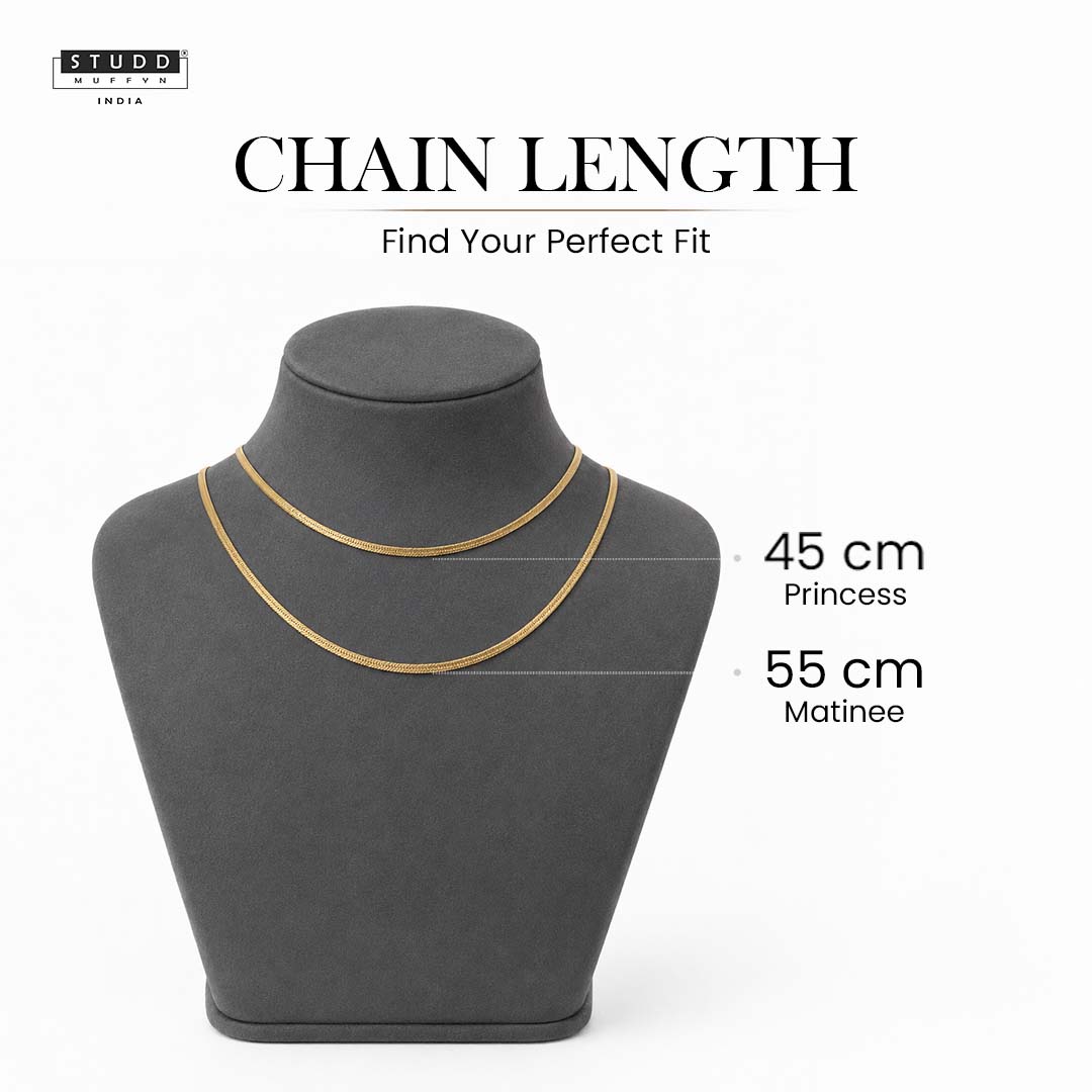 VELORE Snake Chain – 18K Gold Tone Plated