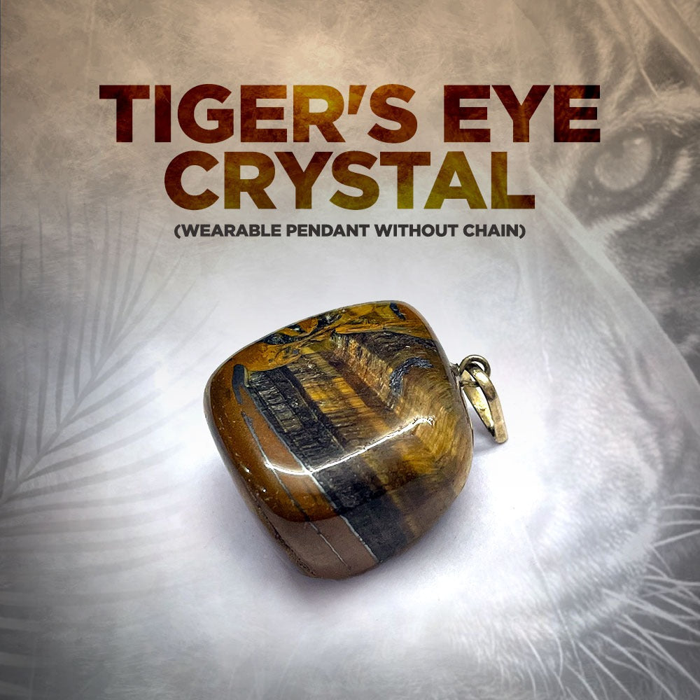Tiger's eye crystal Pendant