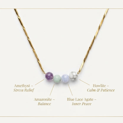 Anxiety Free Rice 24K Gold-Toned Chain