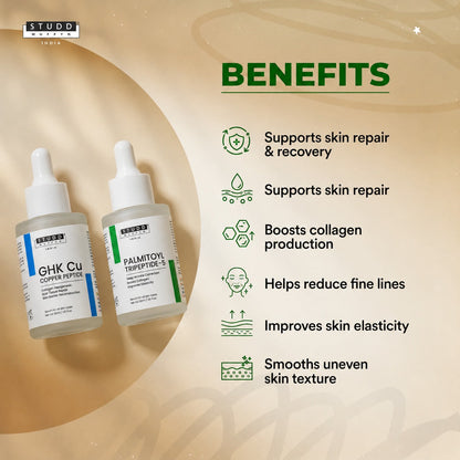 GHK-Cu Copper Peptide + Tripeptide Serum Duo