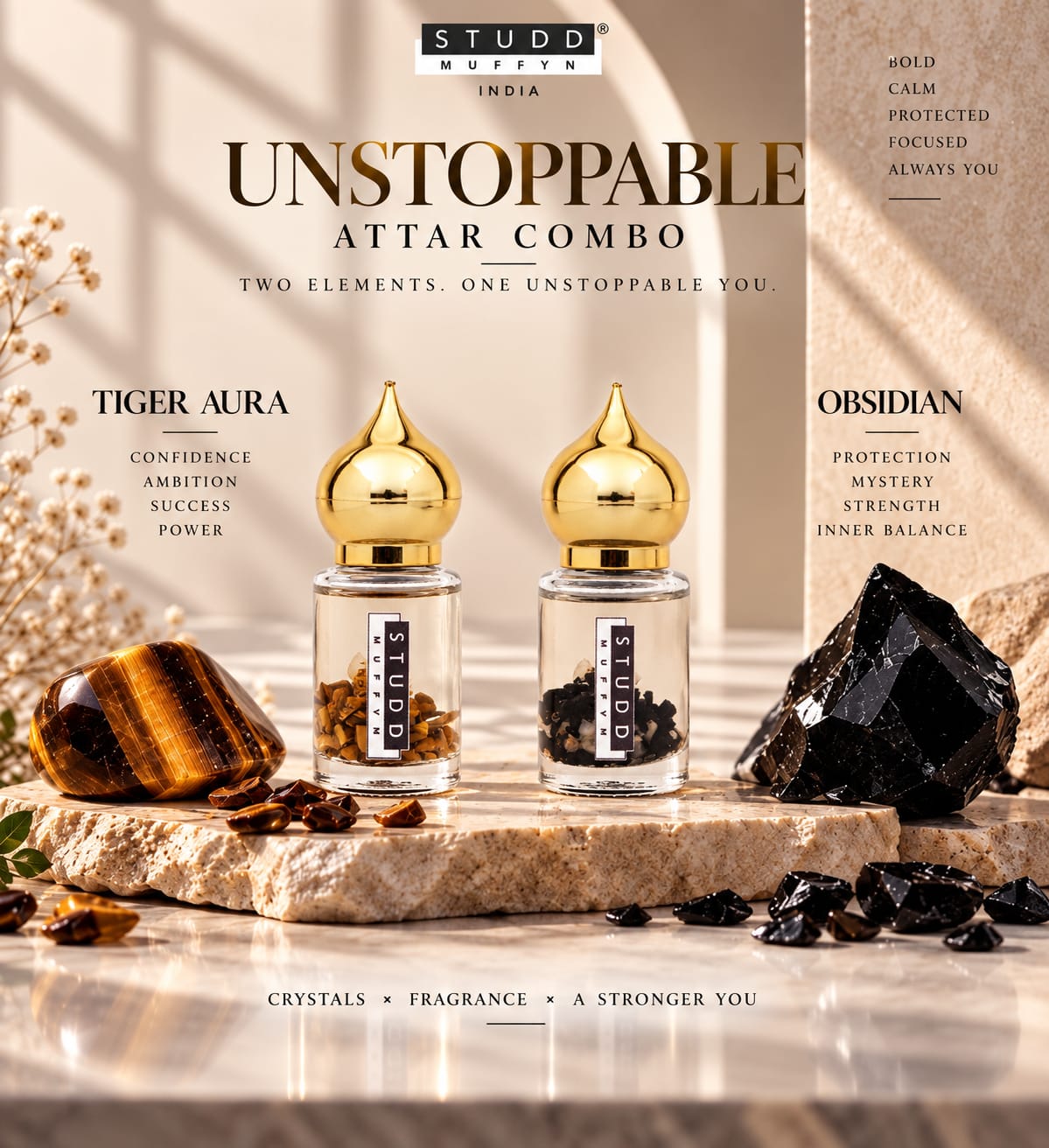 Unstoppable Attar Combo — Tiger Aura + Obsidian