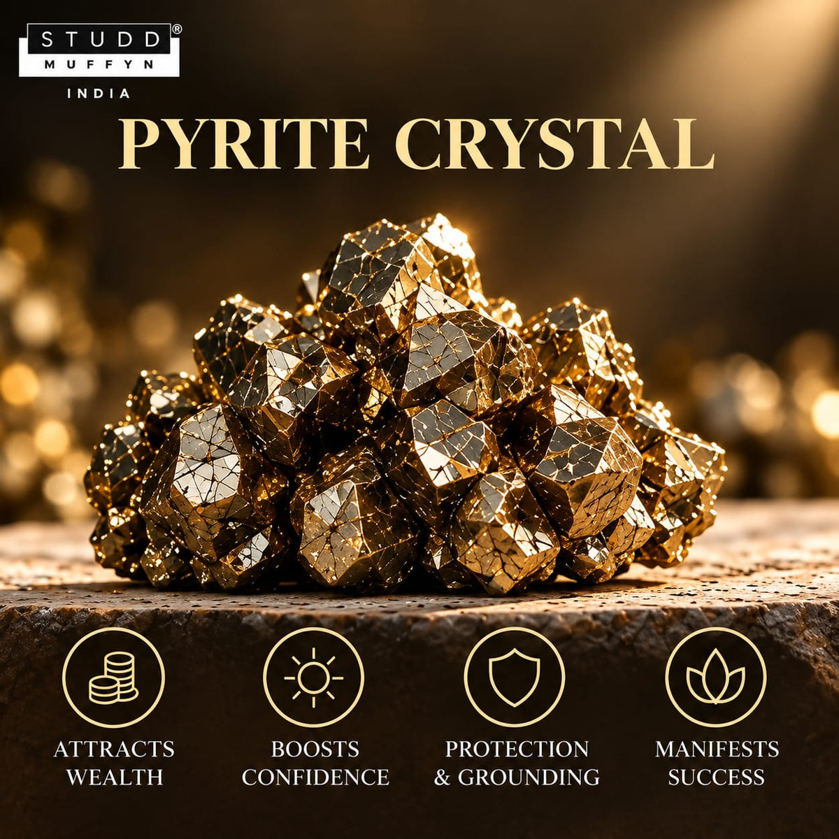 Pyrite Royale Attar – Crystal Infused