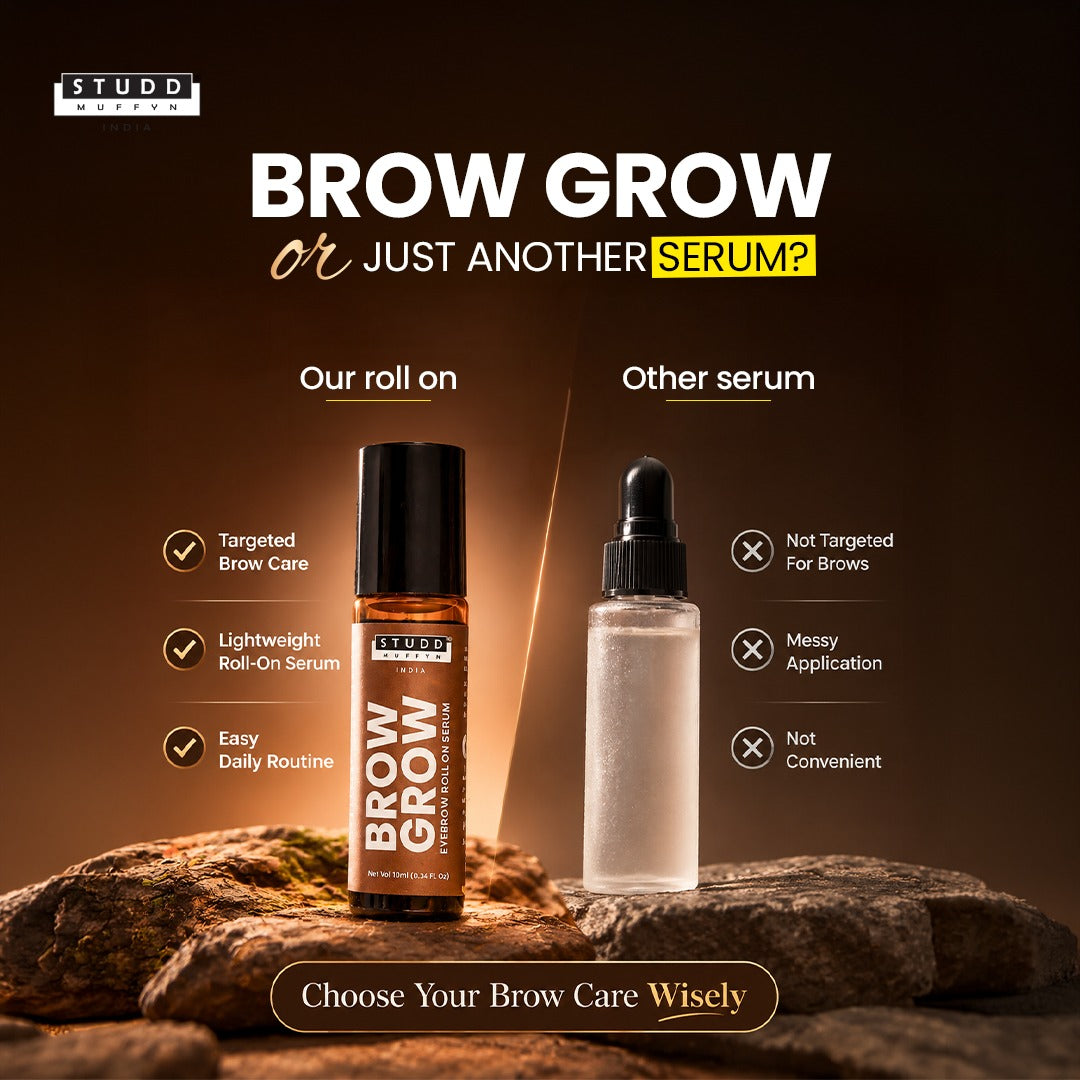 Brow Grow Eyebrow Roll On [Pack of 2]