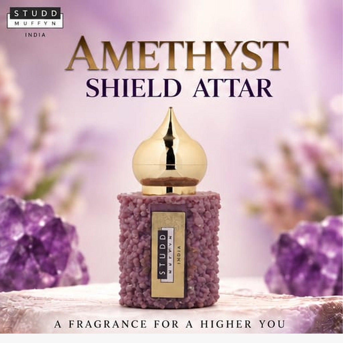 Amethyst Crystal Attar — Long Lasting